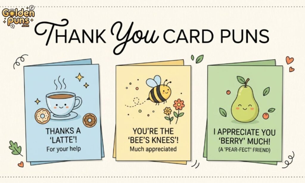 Thank You Card Puns