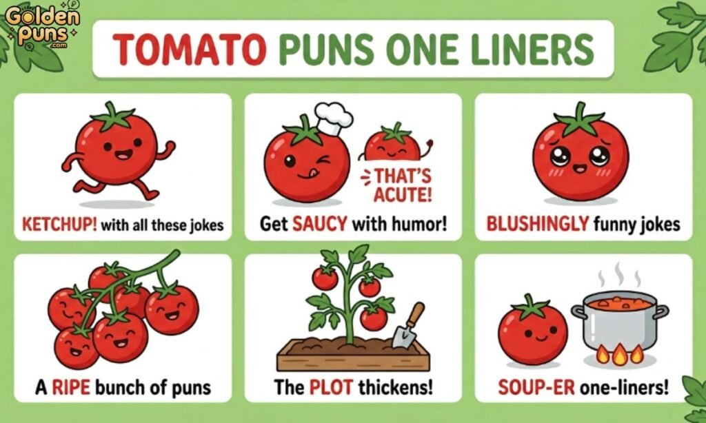 Tomato Puns One Liners