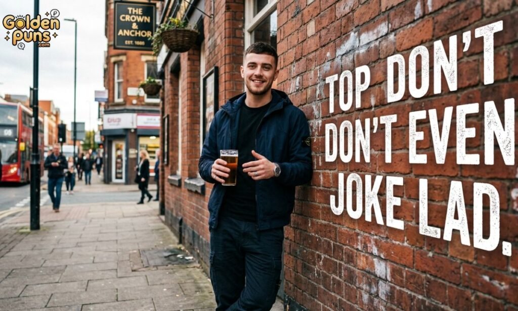 Top Don't Even Joke Lad