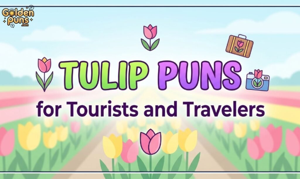Tulip Puns For Tourists And Travelers