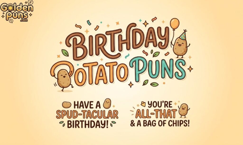 Birthday Potato Puns