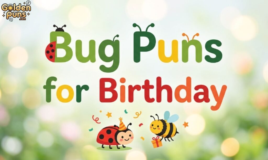 Bug Puns for Birthday