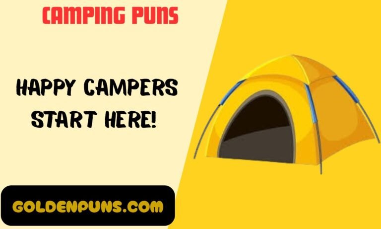 Camping Puns