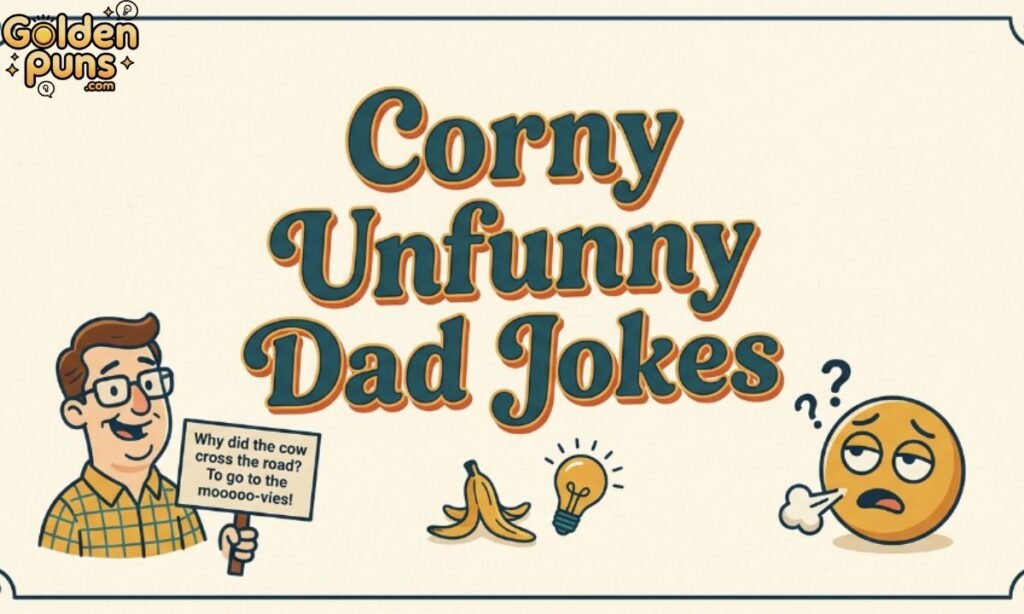 Corny Unfunny Dad Jokes
