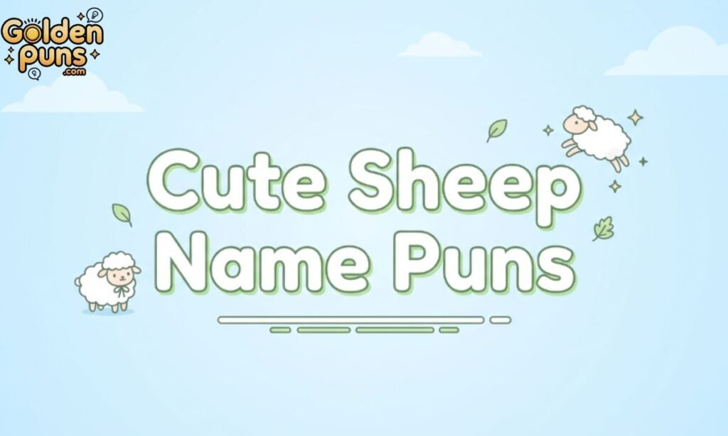 Cute Sheep Name Puns