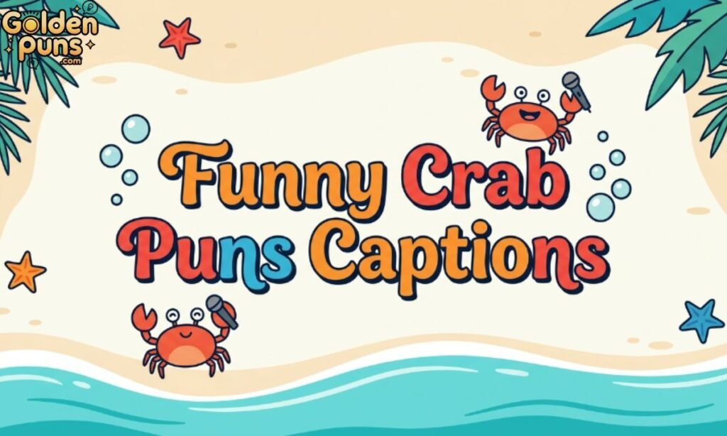 Funny Crab Puns Captions