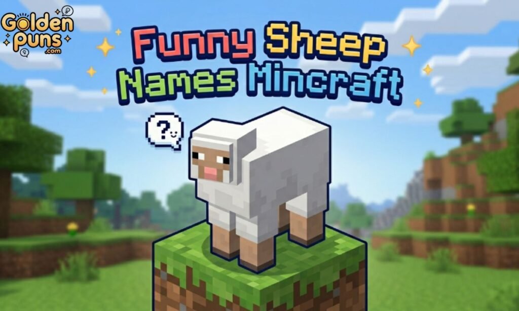 Funny Sheep Names Minecraft