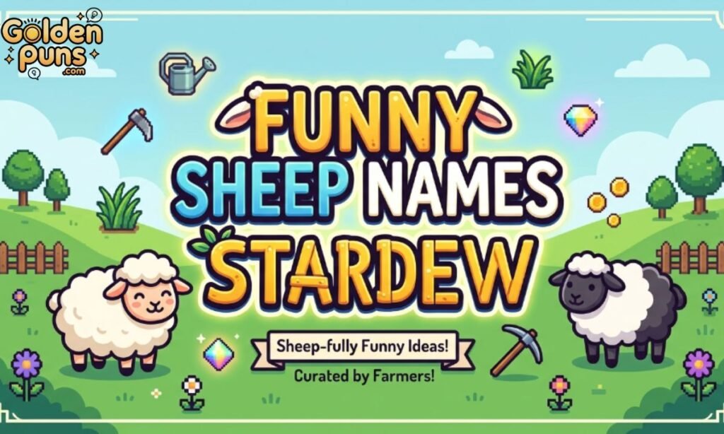 Funny Sheep Names Stardew