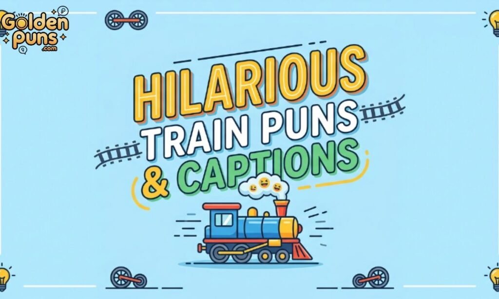 Hilarious Train Puns & Captions