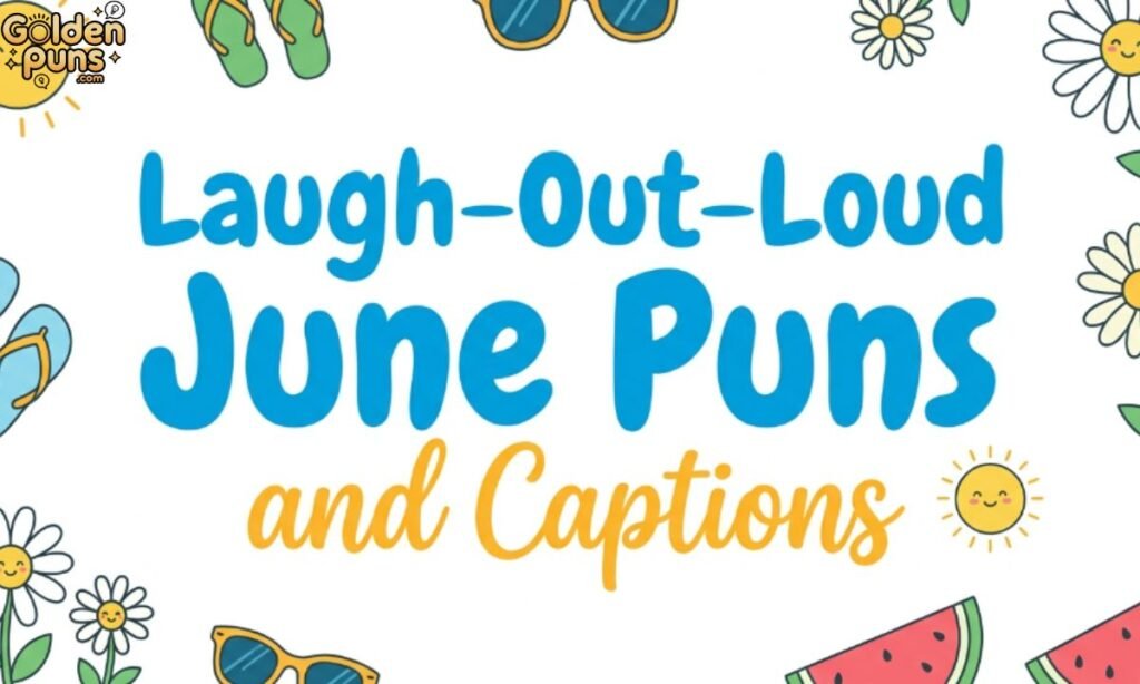 Laugh-Out-Loud June Puns and Captions