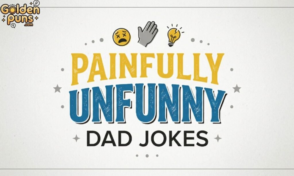 Painfully Unfunny Dad Jokes