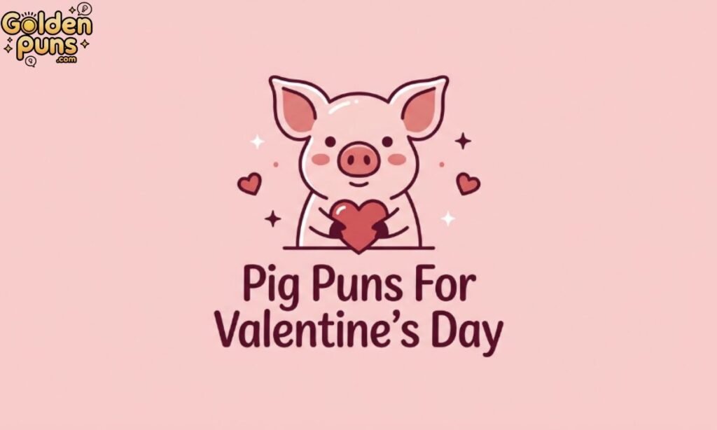 Pig Puns Valentine's Day