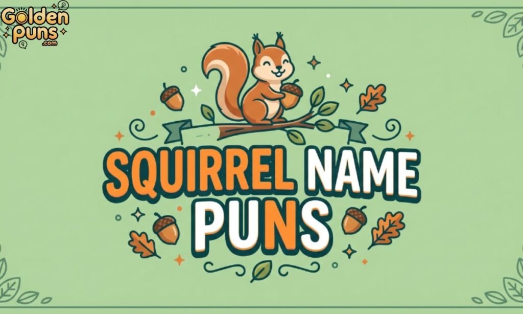 Squirrel Name Puns