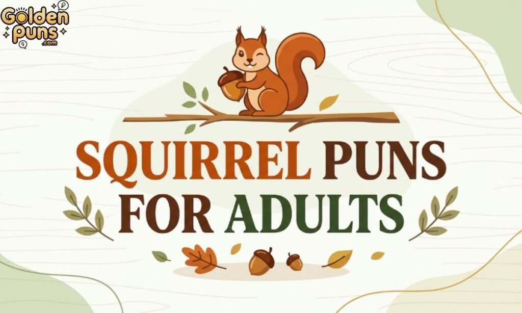 Squirrel Puns For Adults