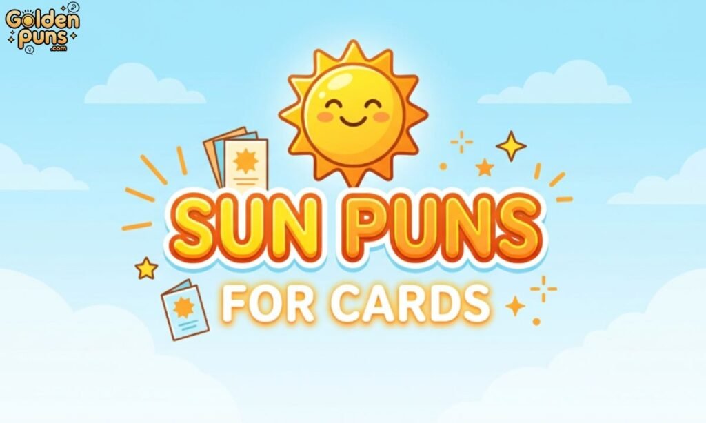 Sun Puns For Cards