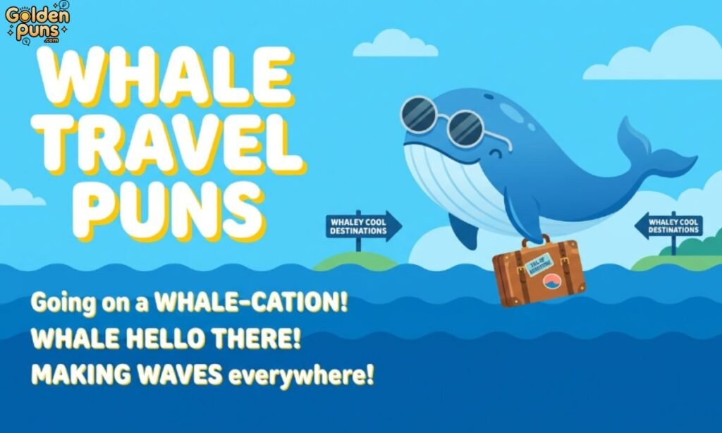 Whale Travel Puns