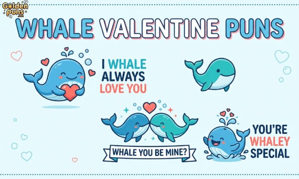 Whale Valentine Puns