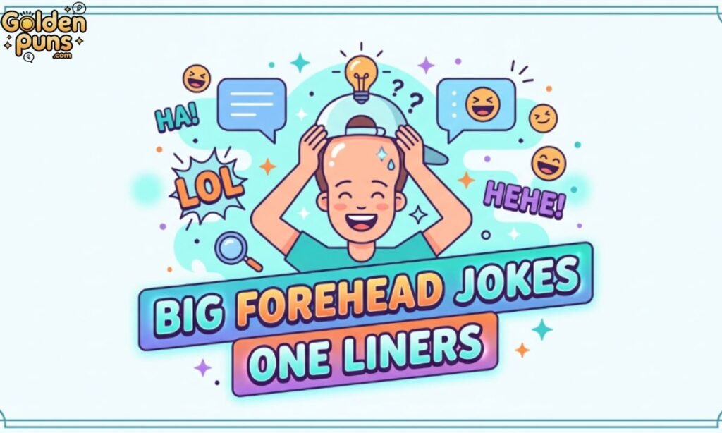 Big Forehead Jokes One Liners