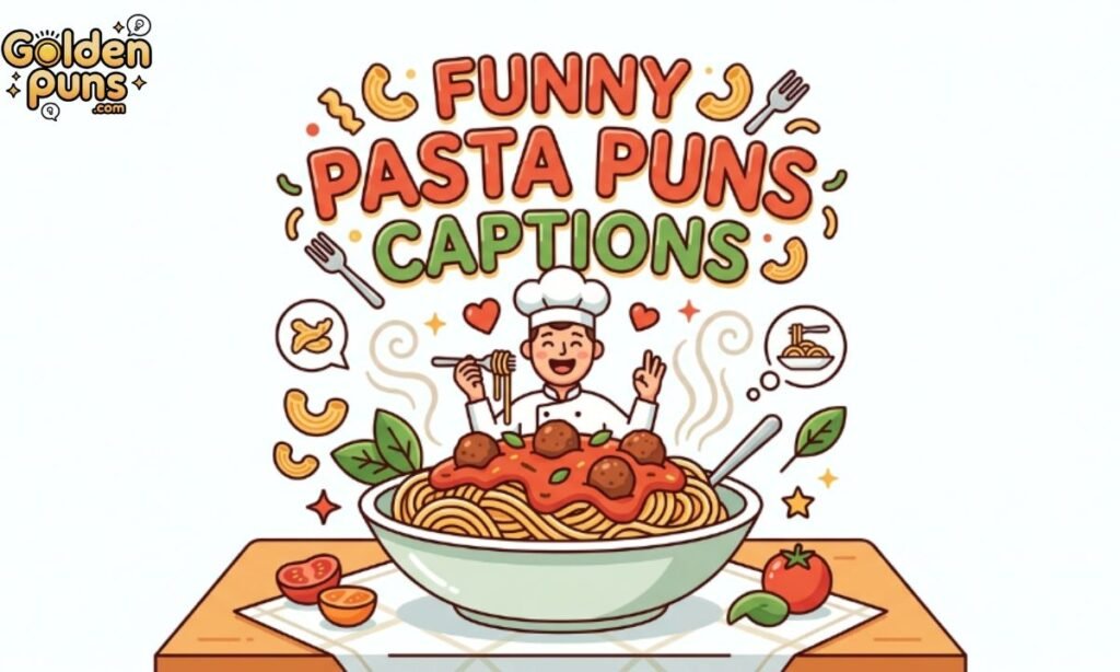 Funny Pasta Puns Captions