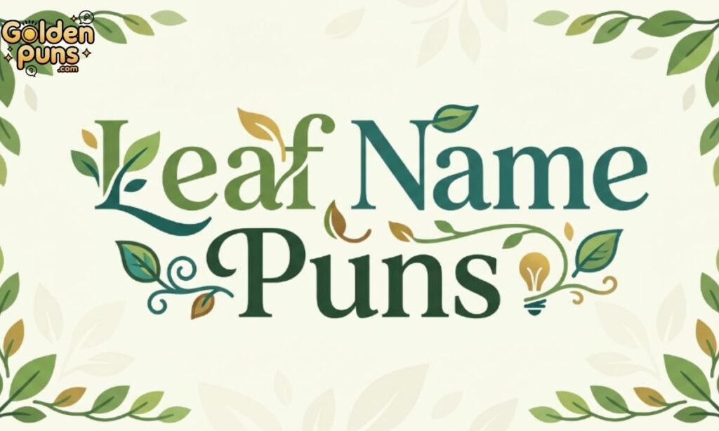Leaf Name Puns