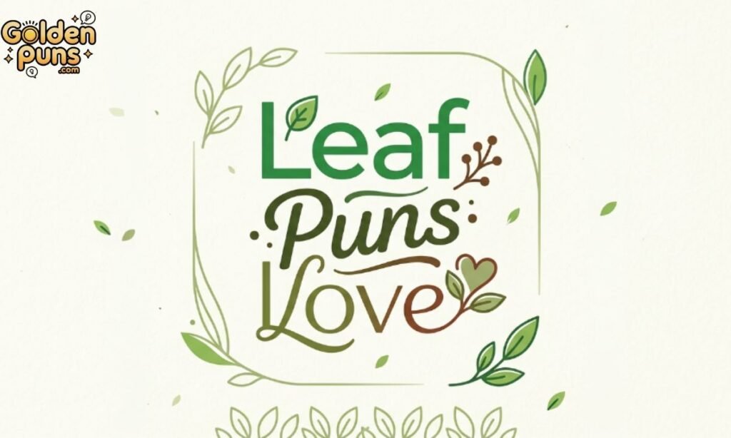 Leaf Puns Love
