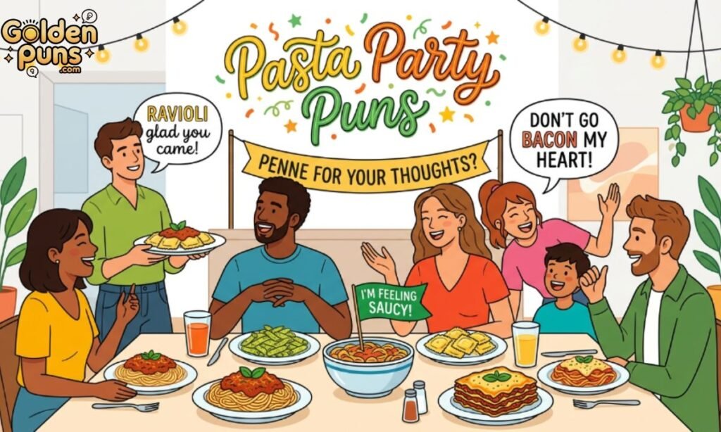 Pasta Party Puns