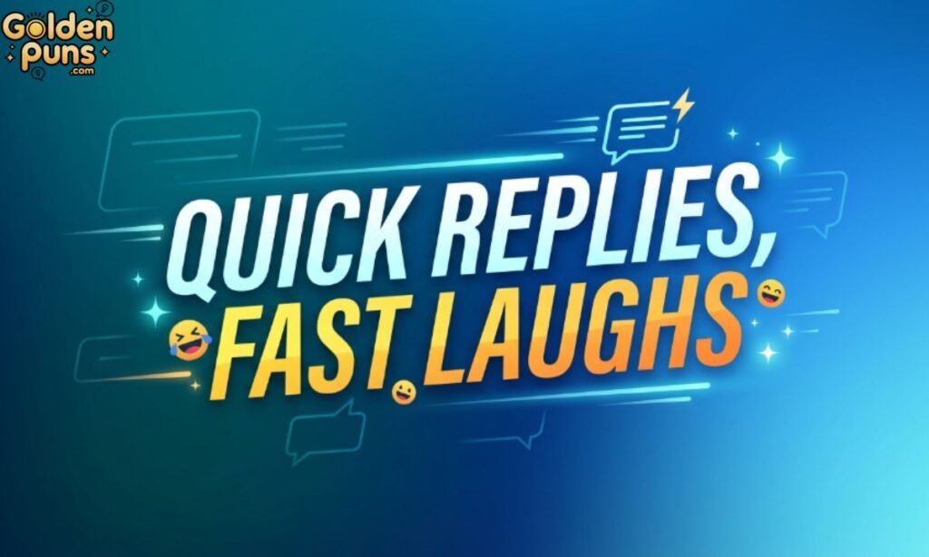 Quick Replies, Fast Laughs