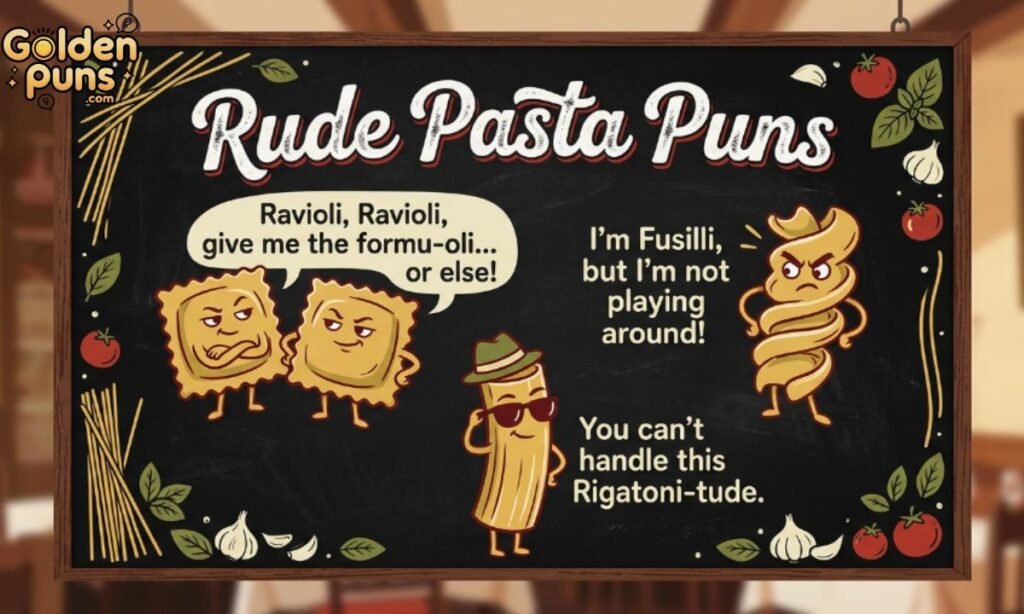 Rude Pasta Puns