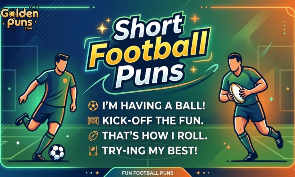 Short Football Puns